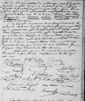 Second mariage à Niort le 17 avril 1837 de Pierre Martial FRAPPIER avec Jeanne Anaïs JOUSSELIN