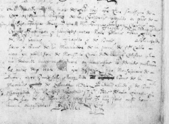 Mariage à Coëx le 7 février 1651 entre NH Jean FRAPPIER, sieur de La Mauvinerie, et Dlle Marguerite QUERAUD.