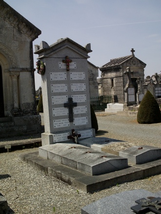 Sépulture de la Famille VEXIAU dans le cimetière de Luçon