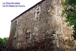 Logis de la Chevillonnière (façade arrière)