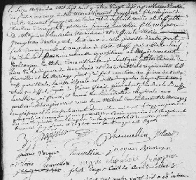 Mariage aux Essarts le 16 novembre 1790 entre Me Marc Vincent FRAPPIER et Dlle Marie Jeanne HEUVELIN