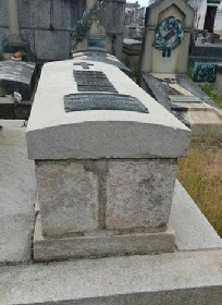 Sépulture Libaudière Delteil Fleury, cimetière de le Miséricorde à Nantes