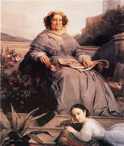 La "Veuve Clicquot" et sa petite-fille, la duchesse d'Uzès